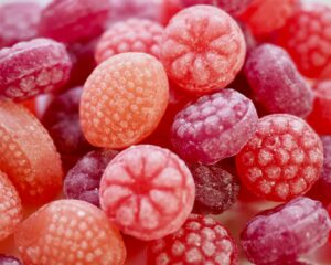 Bonbons vosgiens coloréss