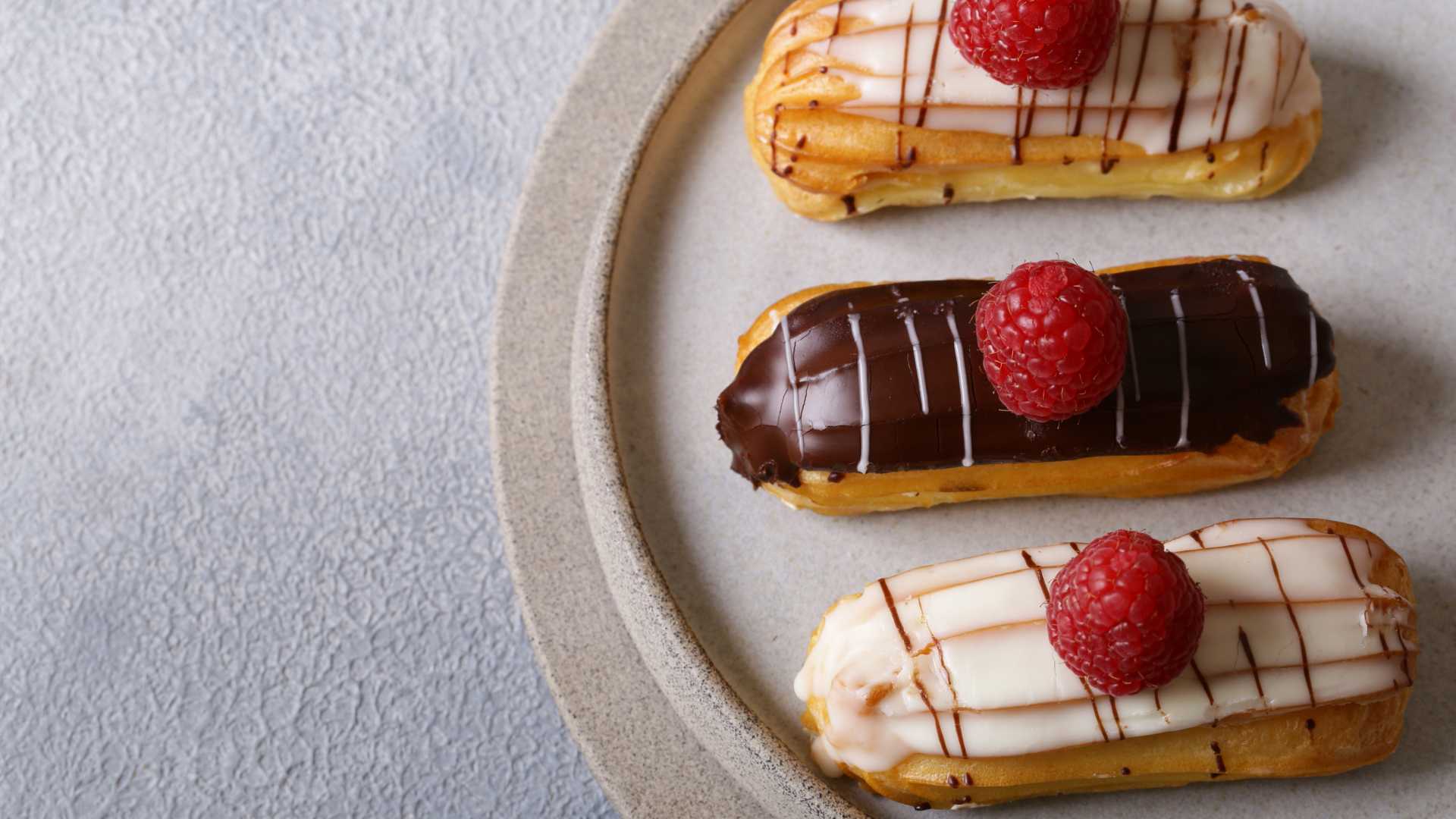 Éclairs aux chocolats