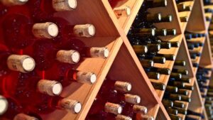 Bouteilles de vin