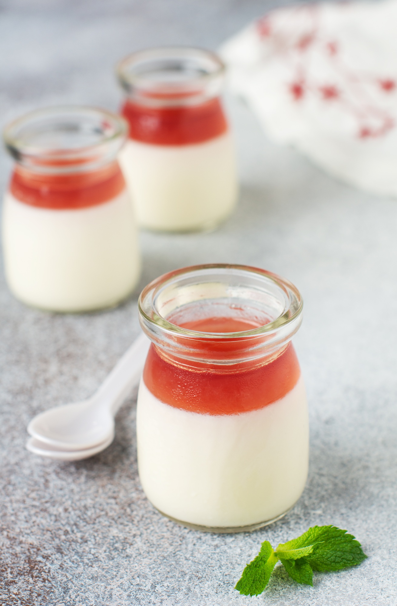 pannacotta dessert thé blanc